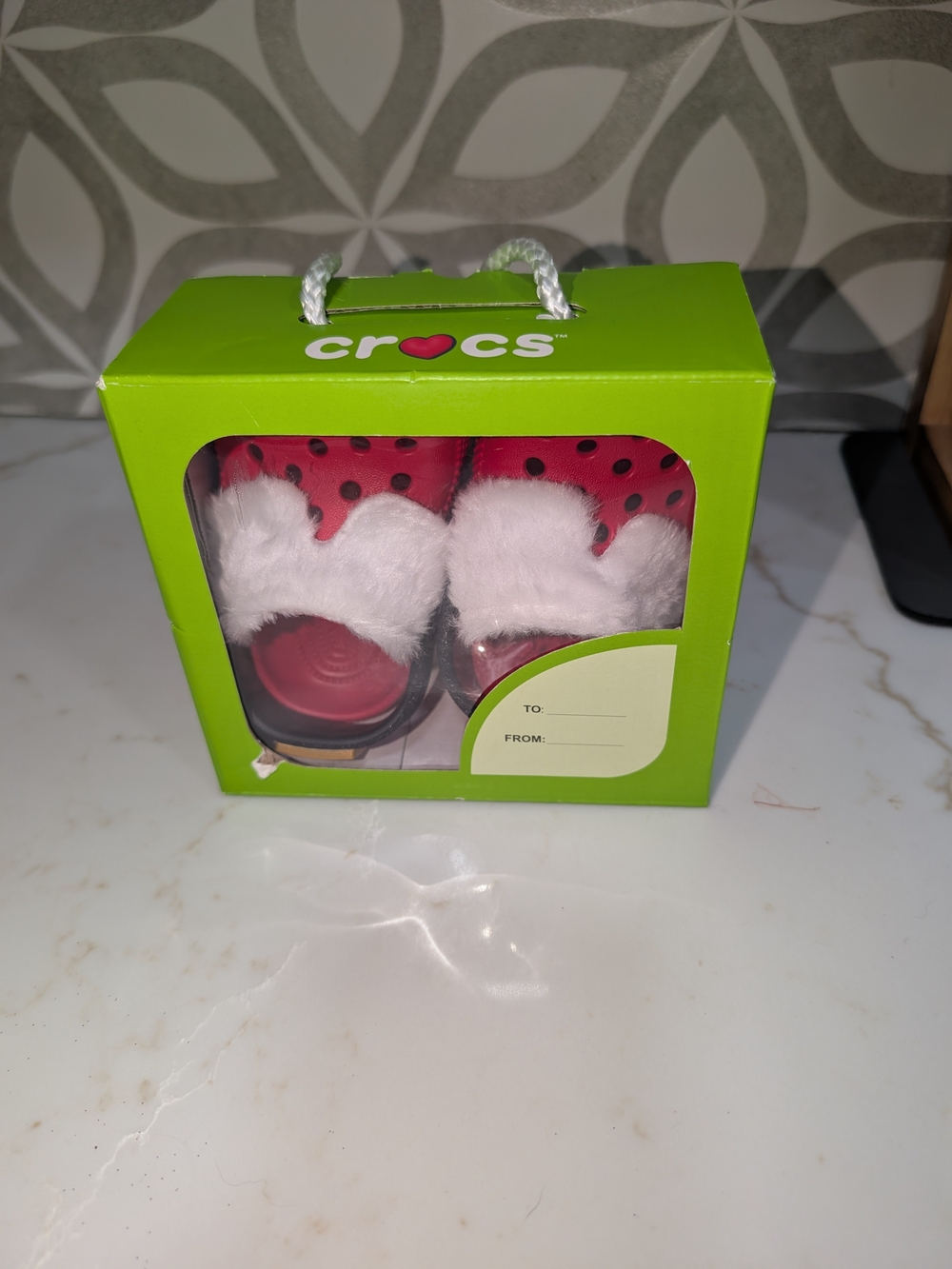 Baby Santa Crocs, Ready To Give In Box 2/3